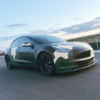 For 2017-2023 Tesla Model 3 Front Bumper Lip Splitter