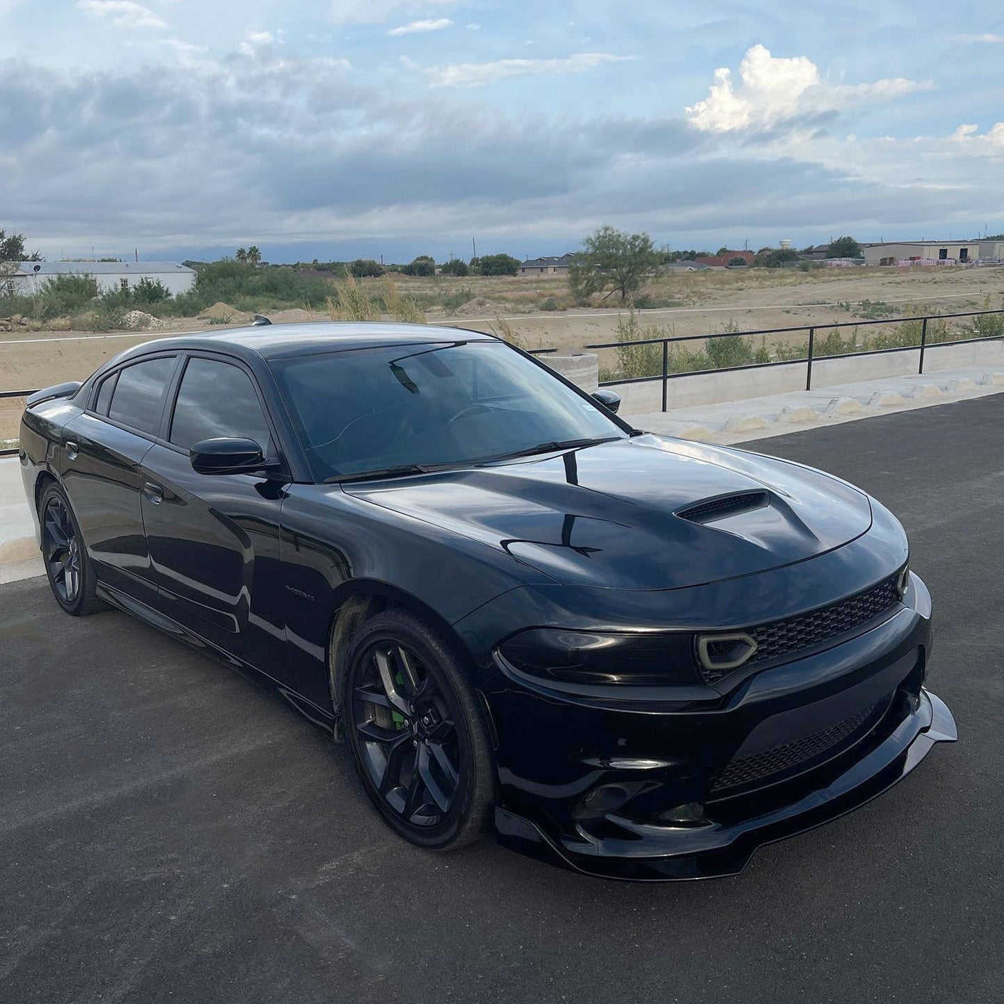 For 2015-2023 Dodge Charger SRT 3PCS Front Bumper Lip Splitter