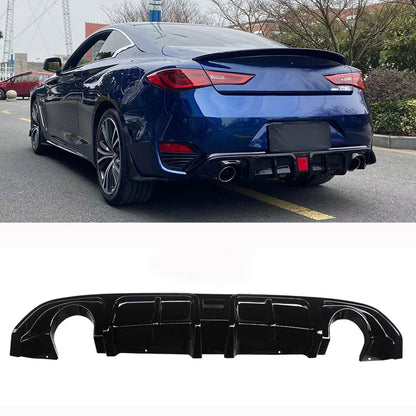 For 2017-2022 Infiniti Q60 Rear Diffuser