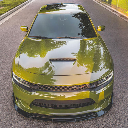 For Dodge Charger SRT 2015-2023 4PCS Front Bumper Lip Splitter