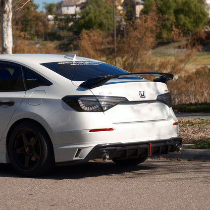 For 2022-2026 Civic 4Dr Sedan HPD Style Rear Trunk Spoiler Wing