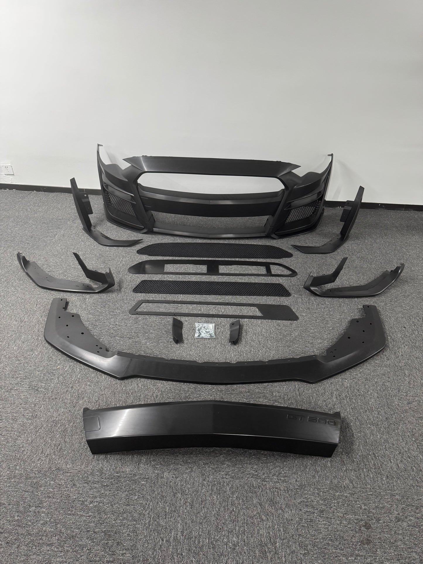 For 2018-2023 Ford Mustang GT500 Style Front Bumper Cover Set