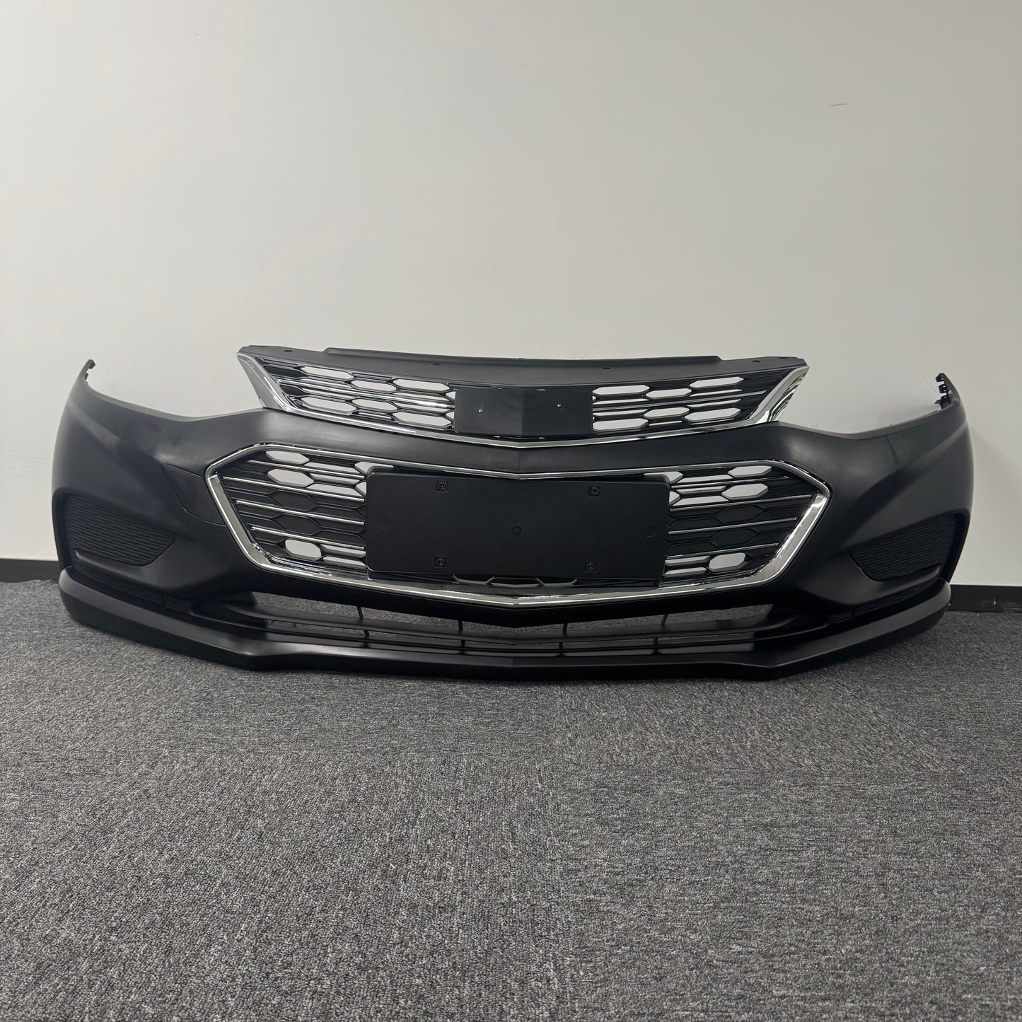For 2016-2018 Chevy Cruze Front Bumper Cover Grille Grill Set