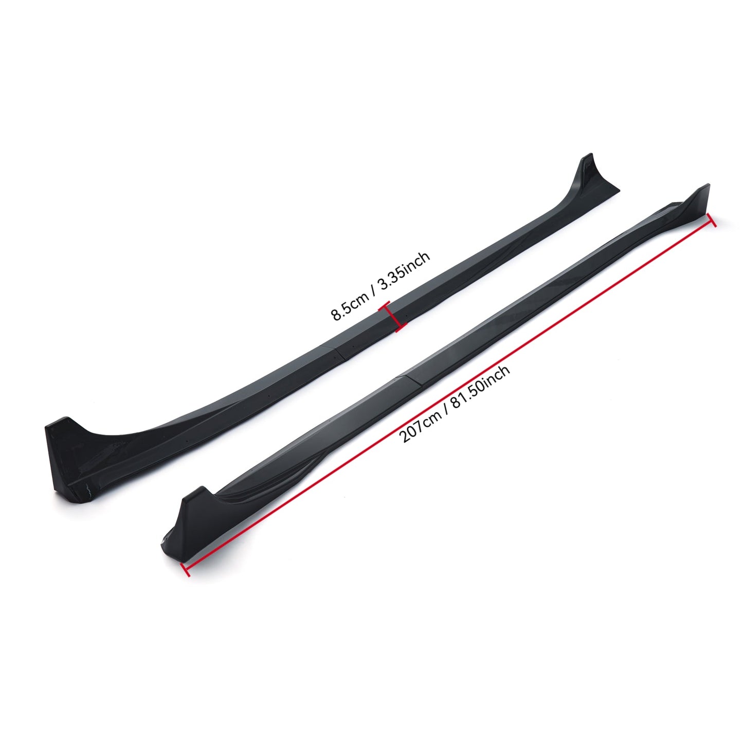 For 2017-2023 Tesla Model 3 Side Skirts 4PCS