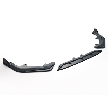 For 2022-2024 Honda Civic LX EX Si JDM 3pc Style Front Bumper Lip Splitter