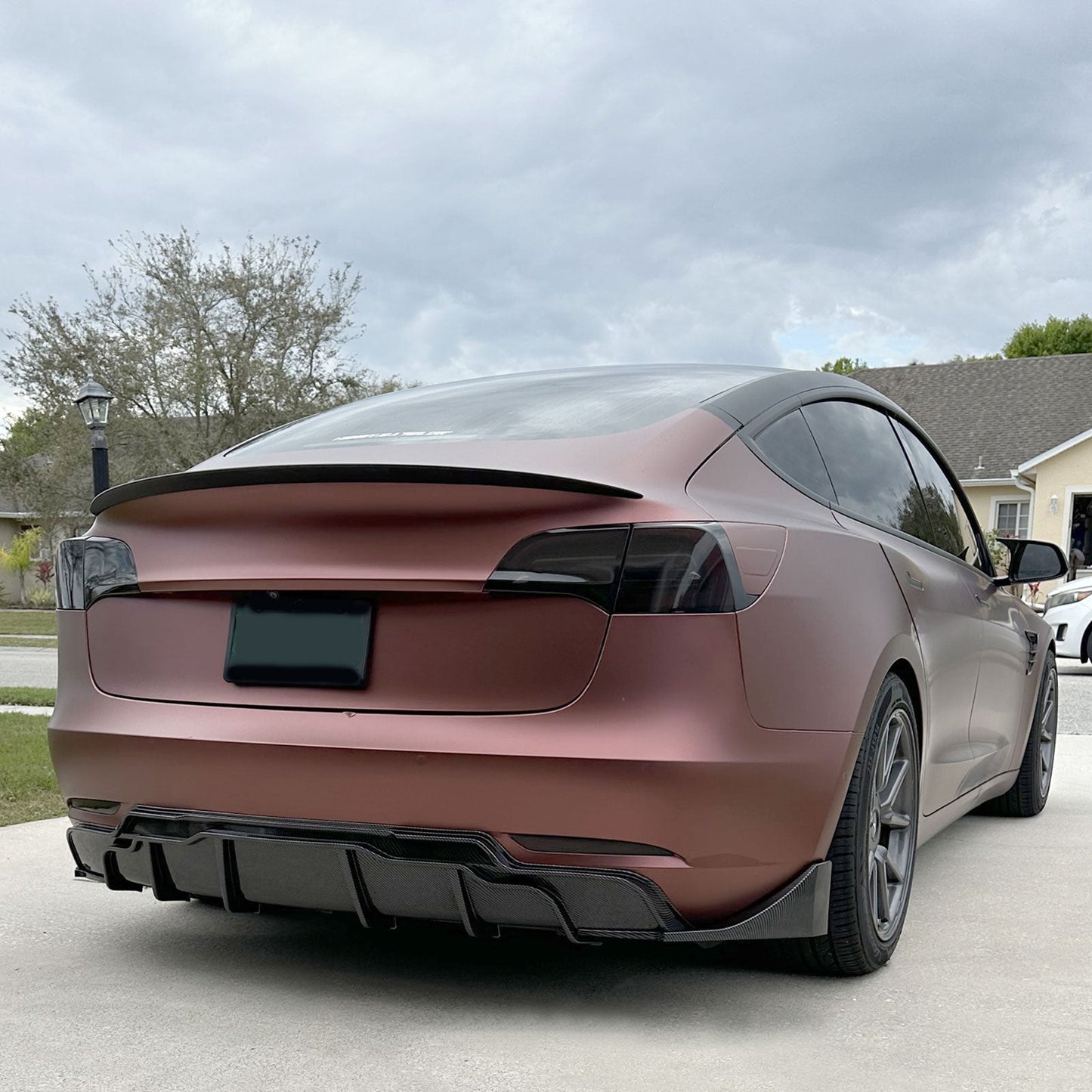 For 2017-2023 Tesla Model 3 Rear Diffuser
