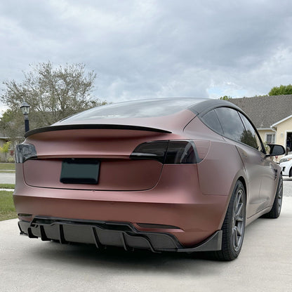 For 2017-2023 Tesla Model 3 Rear Diffuser