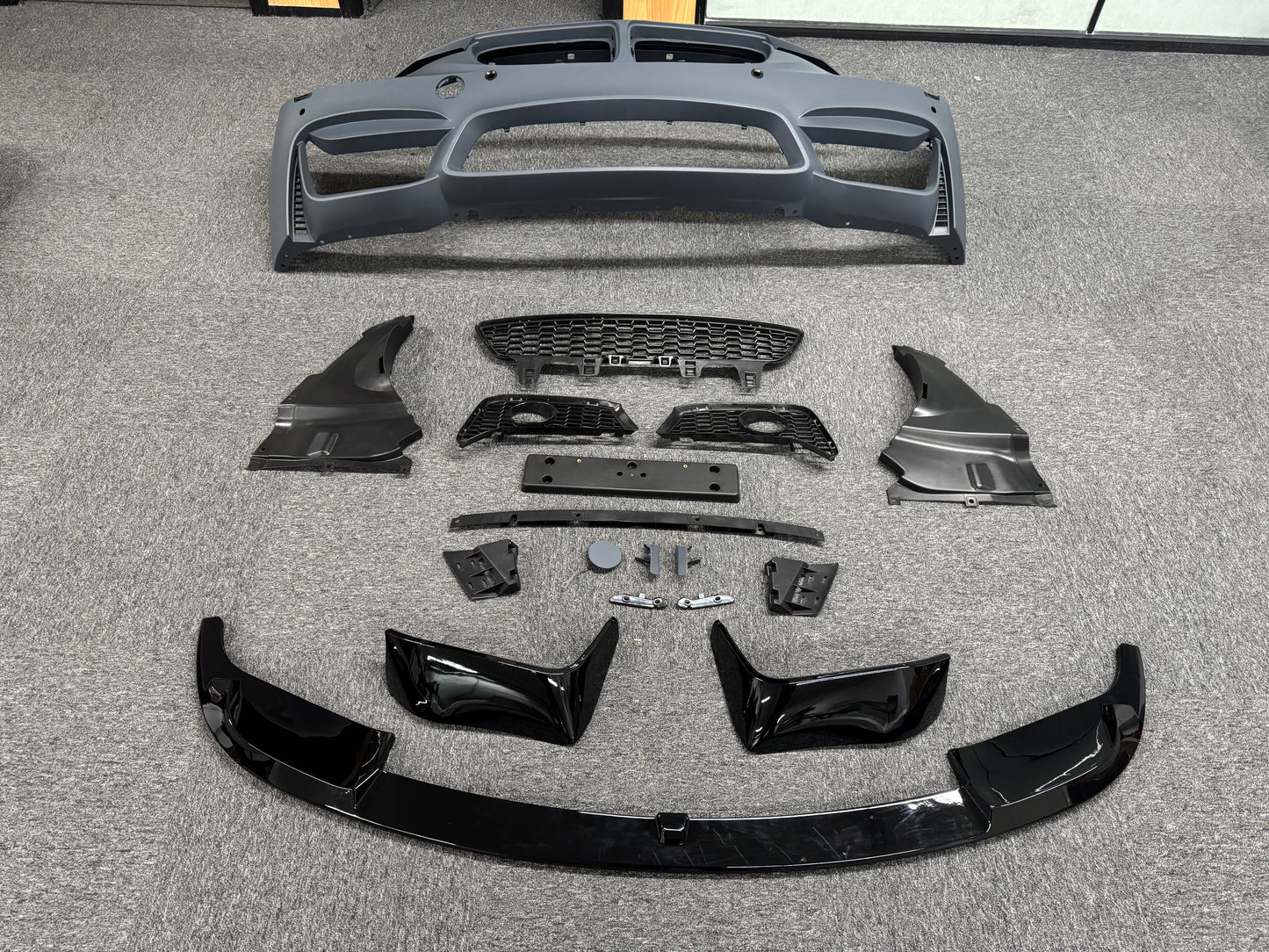 For 2012-2019  BMW 3 Series F30 Front Bumper Cover Grille Conversion Kit