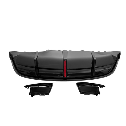 For 2025-2026 Tesla Model Y Yofer Light LED Rear Diffuser 3PCS