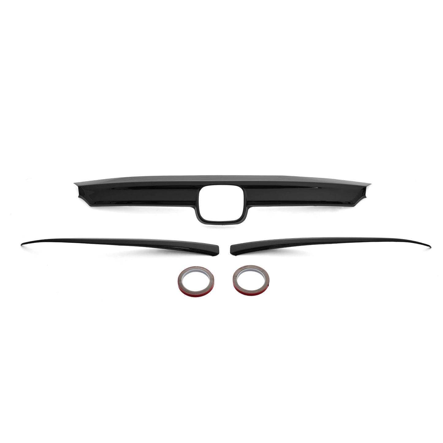 For 2021-2022 Honda Accord Front Grille Garnish Trim & Eyelid Cover