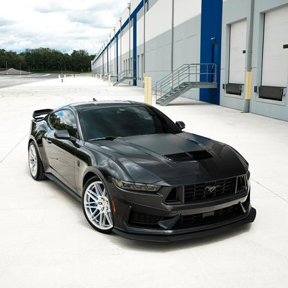 For 24-26 Ford Mustang Front Bumper Lip Splitter 3PCS
