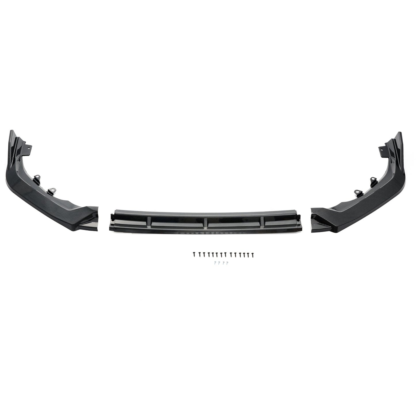 For 2025-2026 Honda Civic Front Bumper Lip Splitter 3pc Style