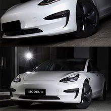 For 2017-2023Tesla Model 3Front Fog Light Lamp Eyebrow Cover Trim
