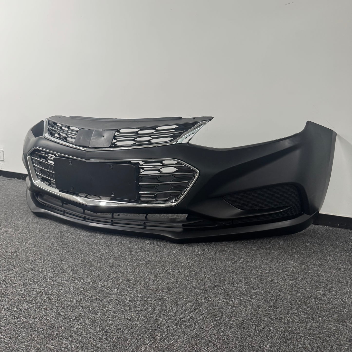 For 2016-2018 Chevy Cruze Front Bumper Cover Grille Grill Set