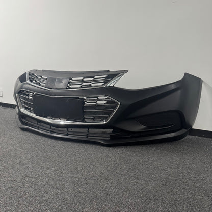 For 2016-2018 Chevy Cruze Front Bumper Cover Grille Grill Set