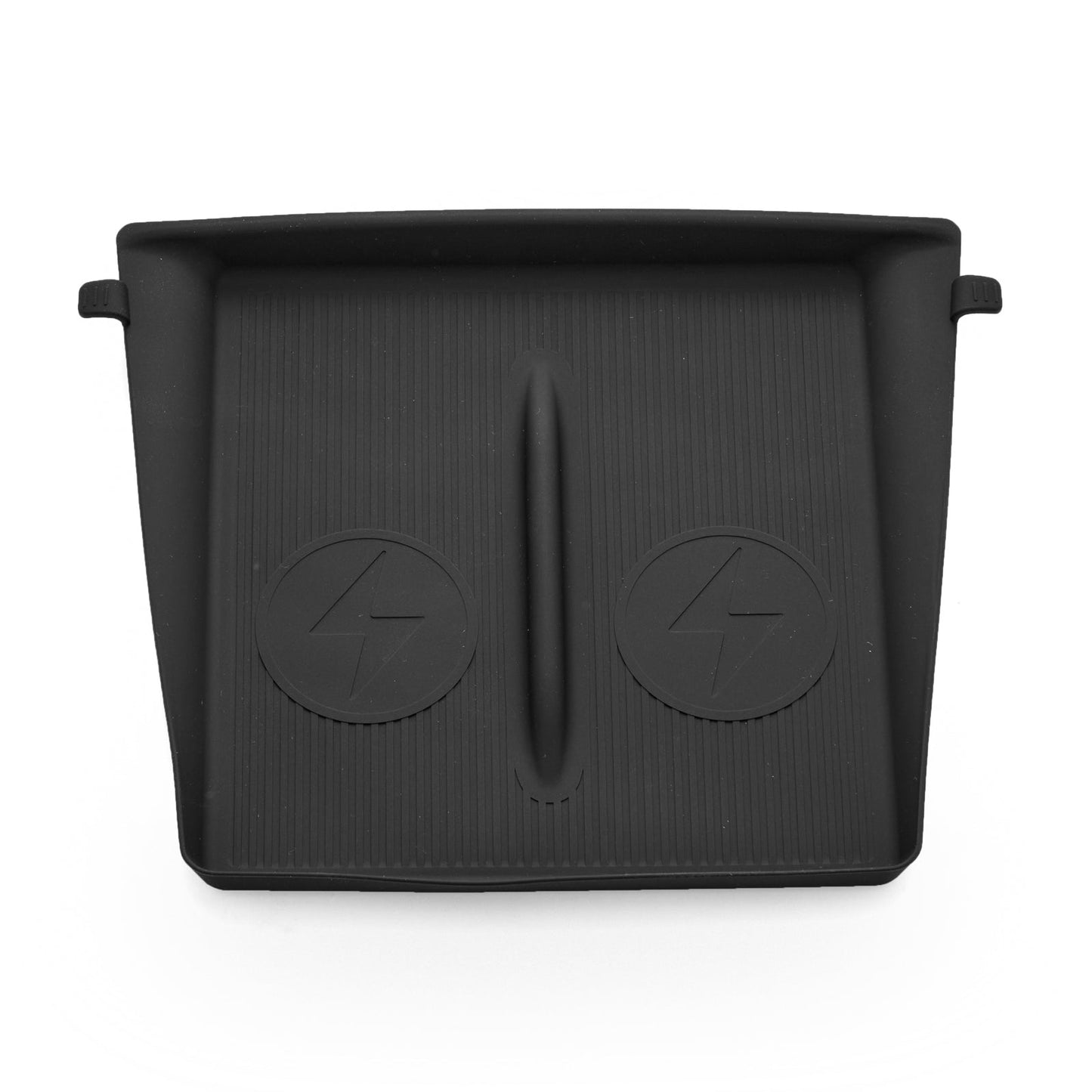 For 2025+ Tesla Model Y Center Console Wireless Charging Silicone Mat