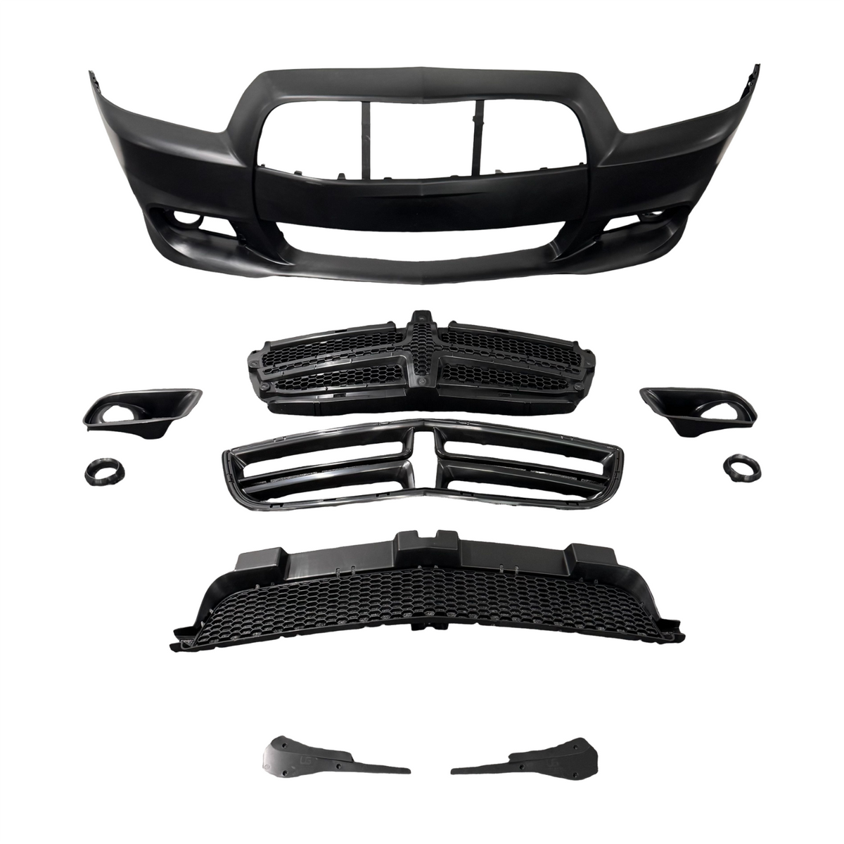 For 2008-2014 Dodge Charger SRT 8 Style Front Bumper Set