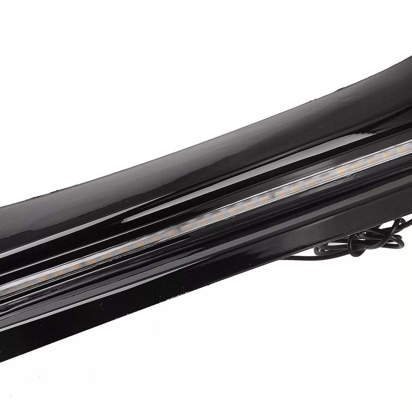 For 2017-2021 Honda Civic Si & Hatchback BLZ Style LED Front Bumper Lip