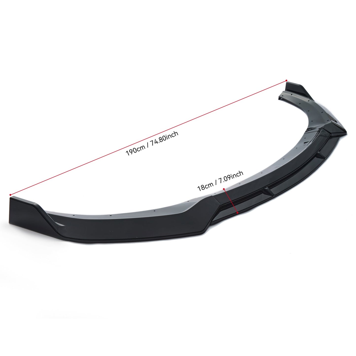 For 2020-2023 Dodge Charger Widebody Front Bumper Lip Splitter