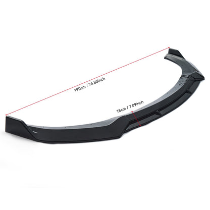 For 2020-2023 Dodge Charger Widebody Front Bumper Lip Splitter