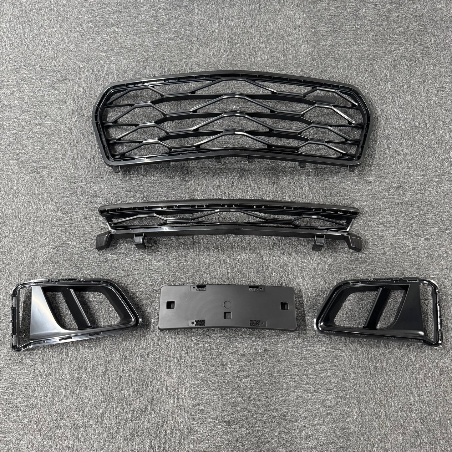 For 2010-2015 Chevy Camaro 5th To 6th Gen ZL1 Front Bumper Cover Set