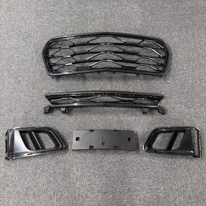 For 2010-2015 Chevy Camaro 5th To 6th Gen ZL1 Front Bumper Cover Set