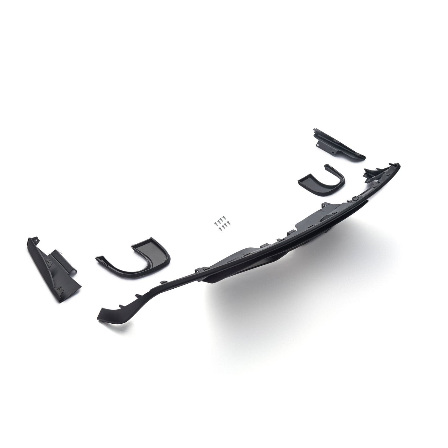For 2015-2017 Ford Mustang GT350 GT500 Style Dual/Quad Exhaust Rear Diffuser