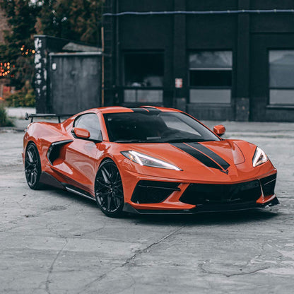 For 2020-2026 Corvette C8 Side Skirts
