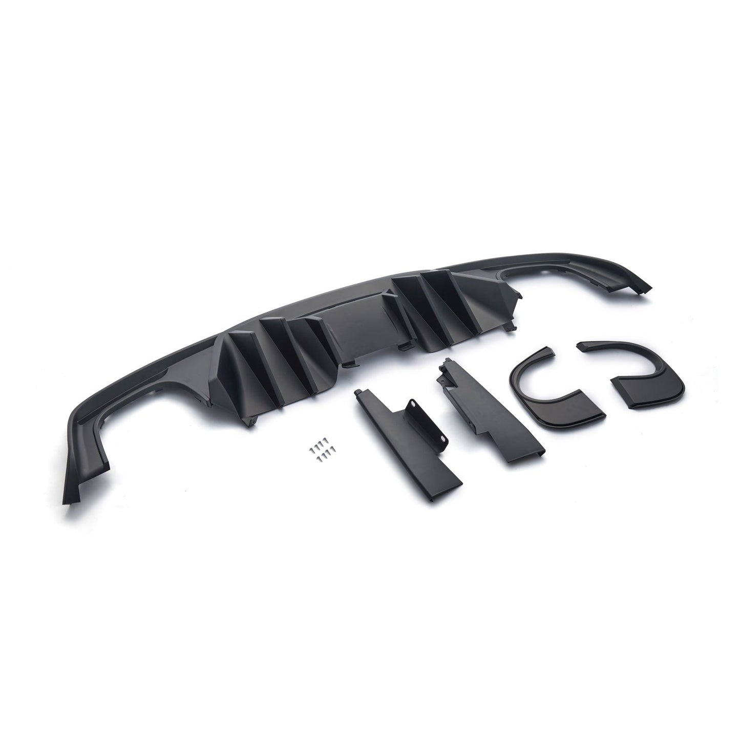 For 2015-2017 Ford Mustang W2-2 Rear Bumper Diffuser