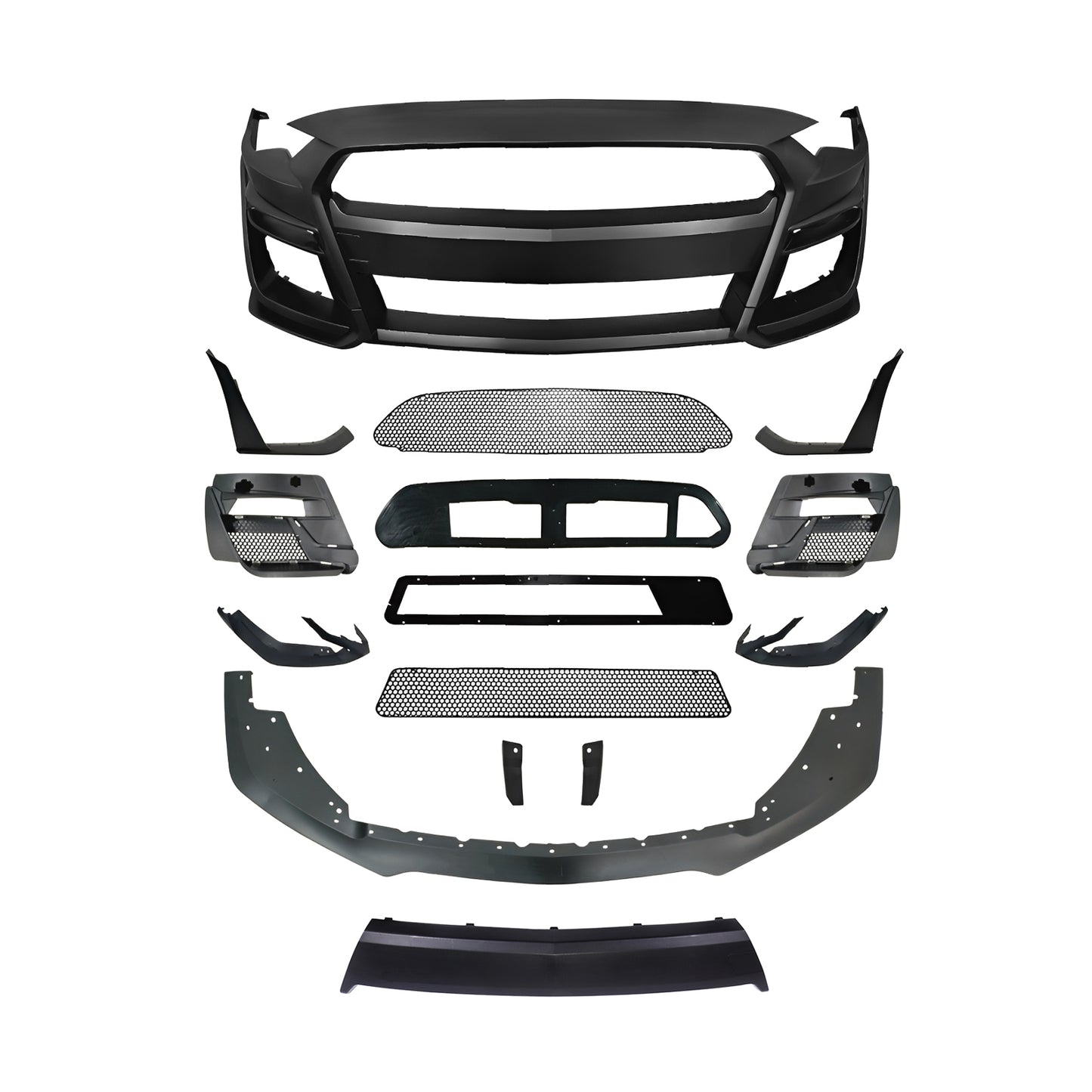 For 2018-2023 Ford Mustang GT500 Style Front Bumper Cover Set