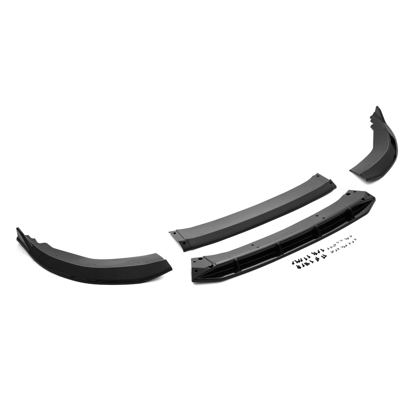For 11TH Gen 2023-2026 Honda Accord JDM V1 Style Front Bumper Lip 4PC