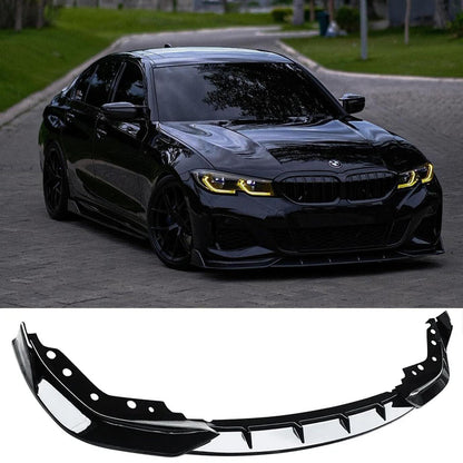 For 2019-2022 BMW 3 Series M Sport G20 G28 Front Bumper 3pc Lip