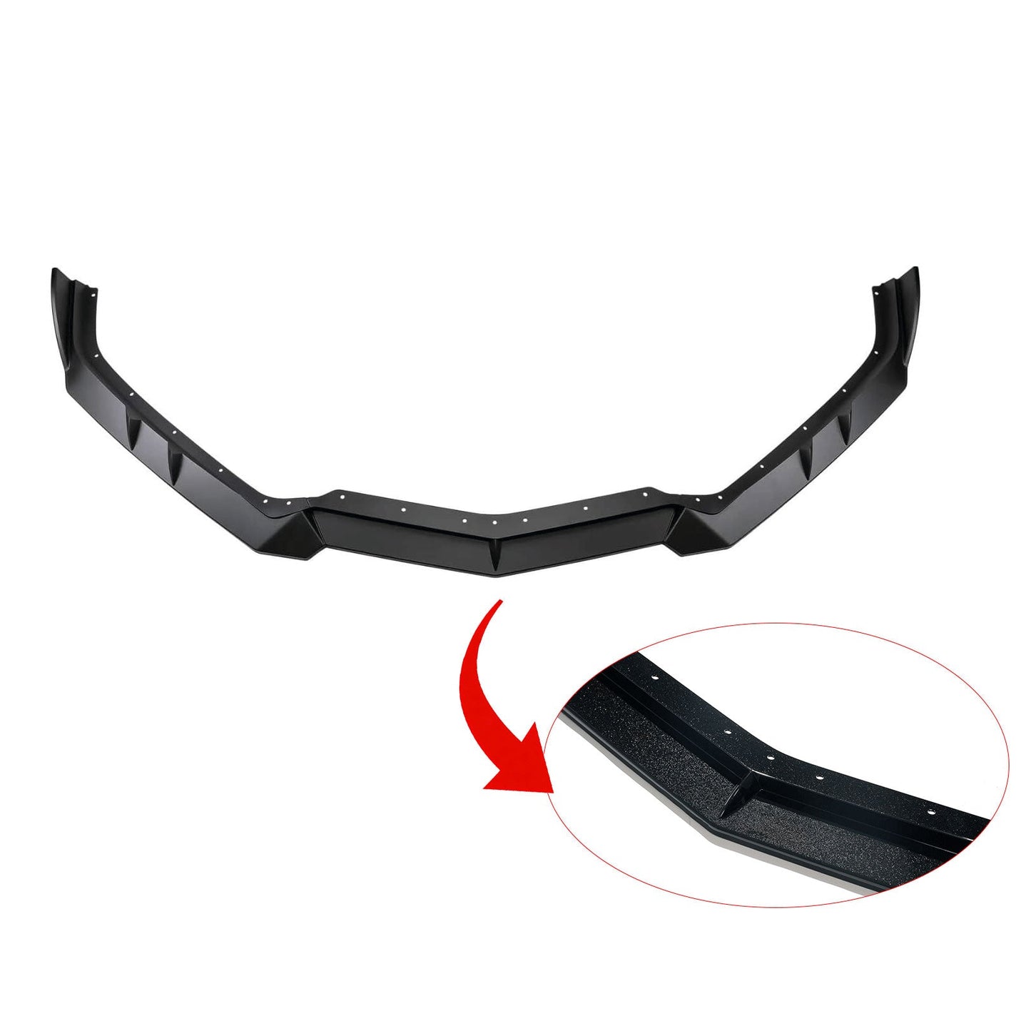 For 2020-2026 Chevrolet Corvette C8 Front Bumper Lip Splitter