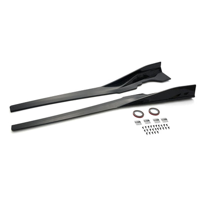For 2020-2026 Corvette C8 Arrow Stream Side Skirts