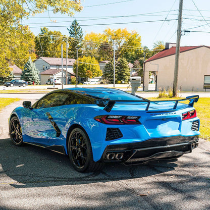 For 2020-2026 Chevrolet Corvette C8 Rear High Wing Spoiler