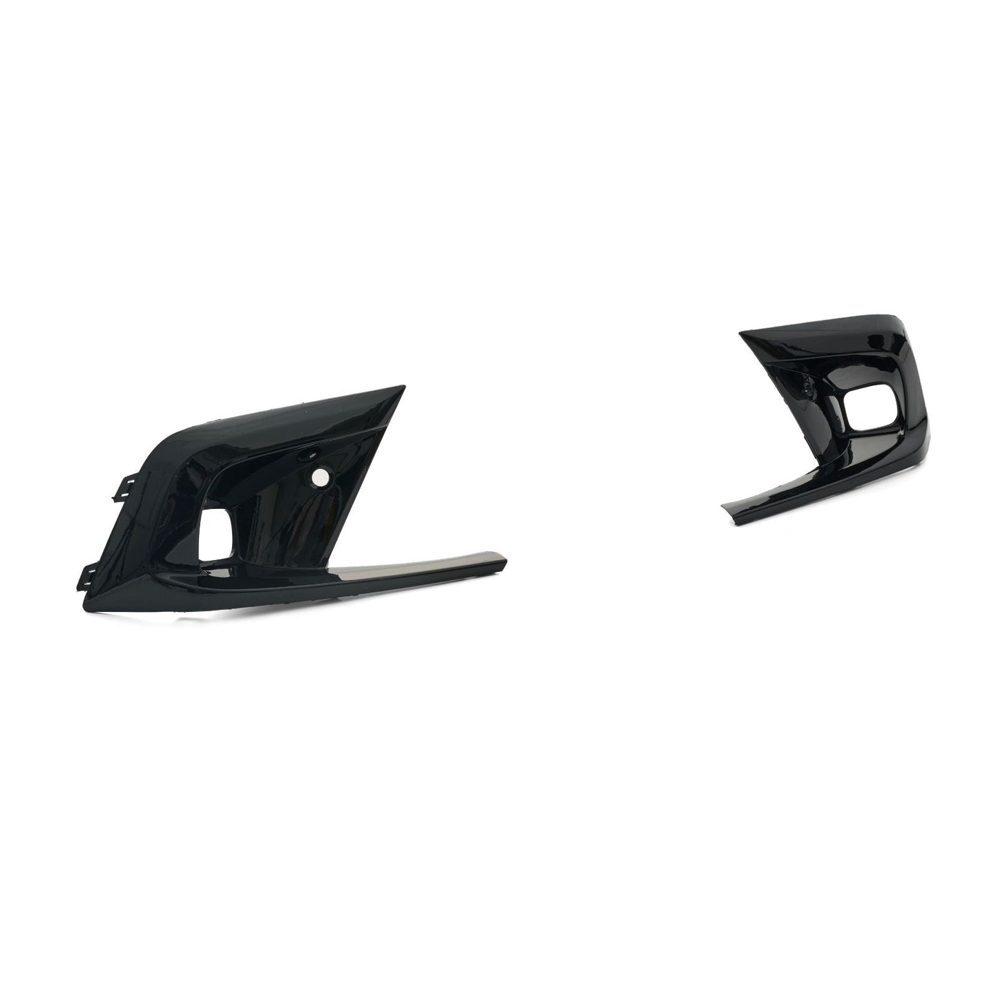 For 22-24 Civic Type-R Style Front Lower Grill + Fog Light Bezel Cover