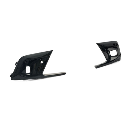 For 22-24 Civic Type-R Style Front Lower Grill + Fog Light Bezel Cover