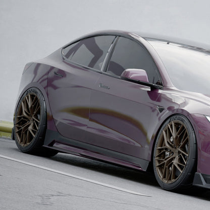 For 2024+ Tesla Model 3 Side Skirts