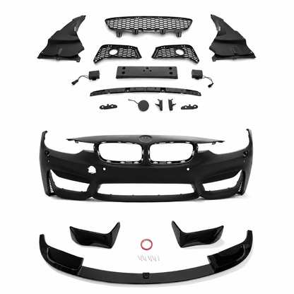 For 2012-2019 BMW F30 M3 Style Front Bumper Kit