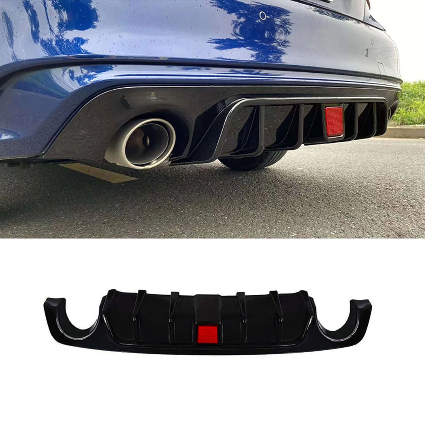 For 2018-2024 Infiniti Q50 Rear Bumper Lip