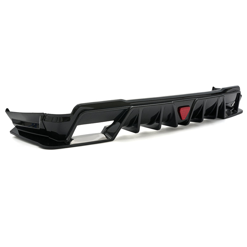 For 2023-2025 Honda CR-V CRV LED Rear Bumper Diffuser