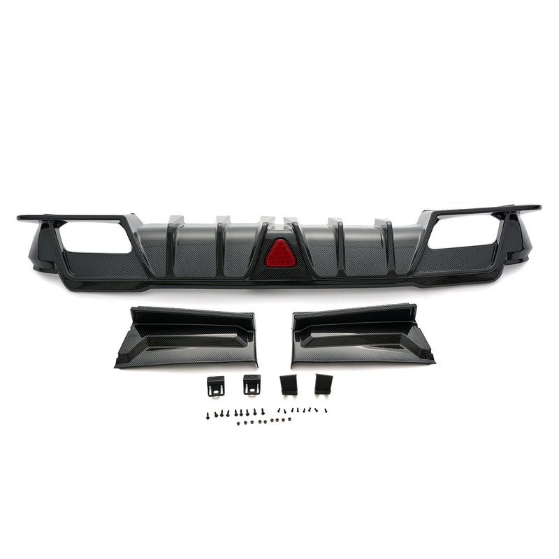 For 2023-2025 Honda CR-V CRV LED Rear Bumper Diffuser