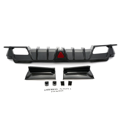 For 2023-2025 Honda CR-V CRV LED Rear Bumper Diffuser