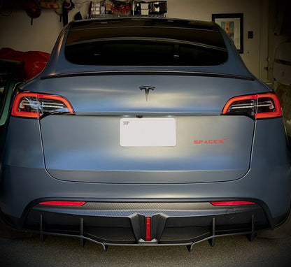 Rear Diffuser For Tesla Model Y 2020-2024