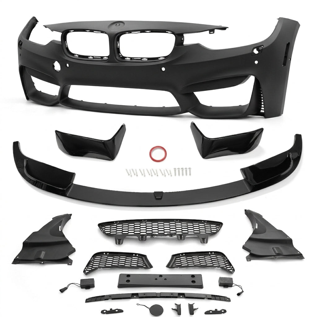 For 2012-2019 BMW F30 M3 Style Front Bumper Kit