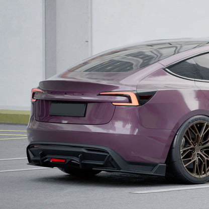 For 2024+ Tesla Model 3 Rear Diffuser