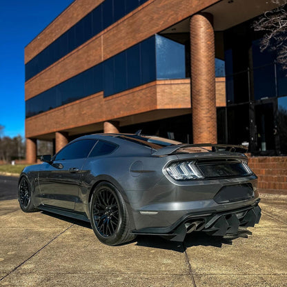 For 2018-2023 Ford Mustang Rear Bumper Diffuser Kit
