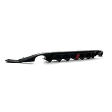 For 2014-2017 Golf 7 MK7 GTI GTD TSI Blk Rear Bumper Diffuser Lip W/ Light