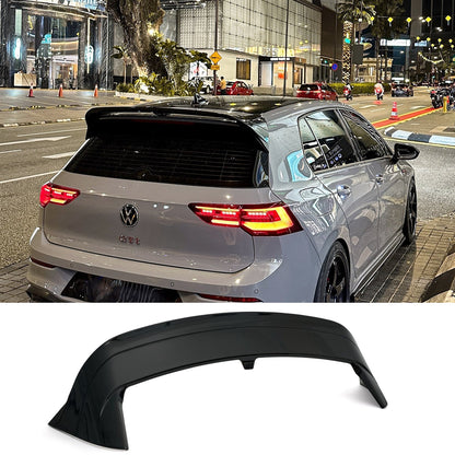 For 2022-2025 VW Golf MK8 GTI R Rear Roof Spoiler Upper Splitter Lip