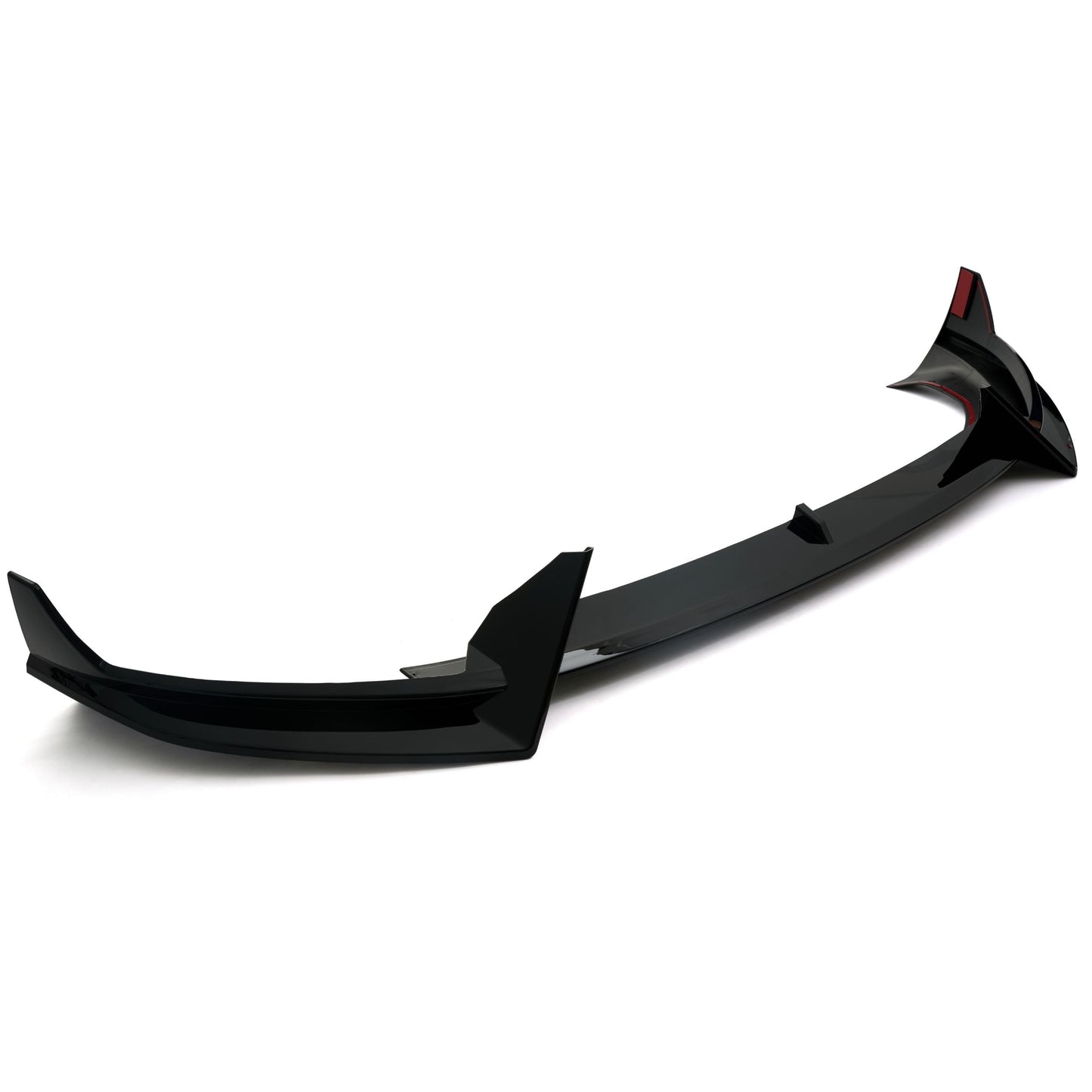 For Tesla Model Y 2025+ ABS Carbon Style Front Bumper Lip Spoiler Splitter 3PCS